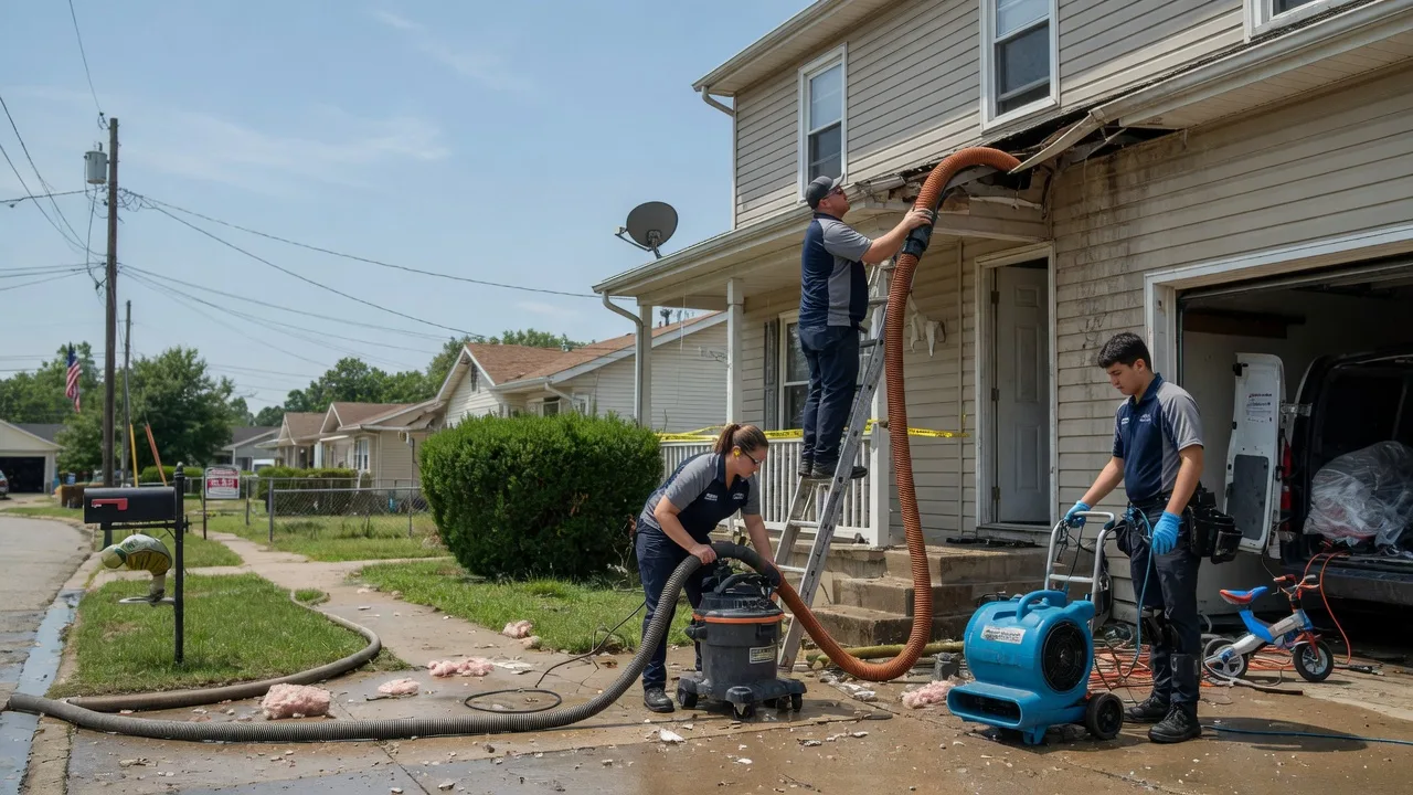 Water Damage Restoration in New Cambria, MO near me